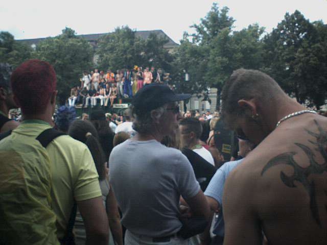 Photo von der Loveparade in Berlin am 21.07.2001
