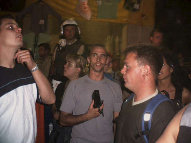 Photo aus Berlin vom 21.07.2001 von der Nacht nach der Loveparade